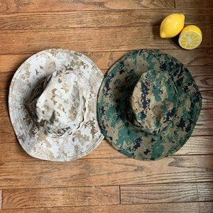 NEVER WORN USMC Authentic Camouflage Boonie Cover